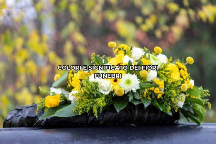 Colori e significato dei fiori funebri
